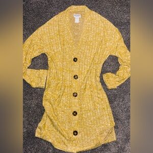 Arizona Jean Company |  V Neck | Button Down | Cardigan Sweater | MED | NWOT |